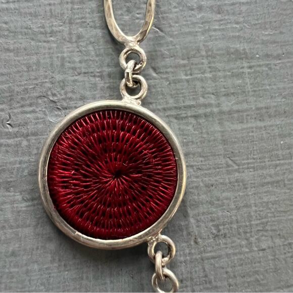 925 Sterling Silver Chainlink Necklace - Picture 4 of 7